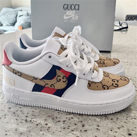 gucci and nike|air force Gucci.